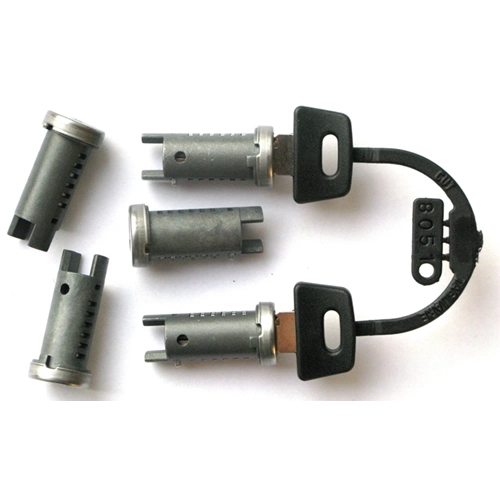 Ensemble de serrures à cinq cylindres et deux clés pour VESPA PK 50 XL RUSH 50 NV FL