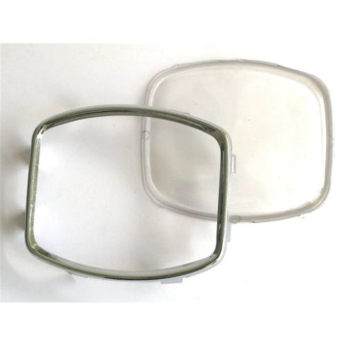 Tachometerrahmen und transparentes Set für VESPA 150 VB1 GS VS1 VS2 VS3 VS4 VS5 ro 024817 024818