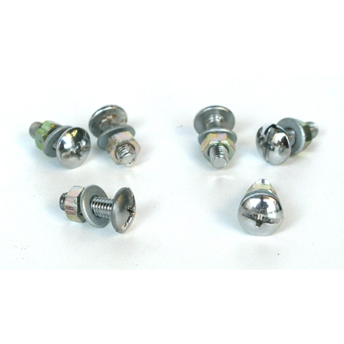 Komplette Rundkopfschraube zur Befestigung des Schutzblechs für VESPA 50, 125, 150, 160, 180, 200 (alle Typen), 2 Stück.