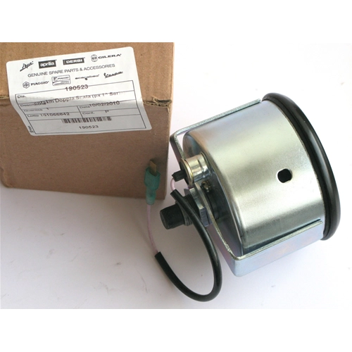 Compteur kilométrique PIAGGIO d'origine pour VESPA VESPA P 125 X VNX1 de 1977 à 1982 - VESPA PX 125 E VNX2T à partir du cadre 200000 année 1981 - VESPA P 150 S VBX de 1978 - VESPA P 150 S VESPA P 150 X VLAX1T à partir du cadre 600000 année 1978 à 1981- VE