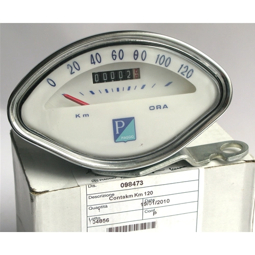 Compteur de vitesse d'origine PIAGGIO km/h 120 pour VESPA VESPA 150 GS VS5T - VESPA 160 GS VSB1T ro 098473