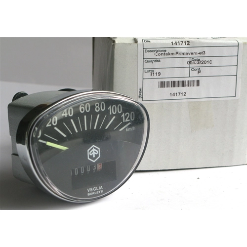 Compteur de vitesse d'origine PIAGGIO km/h120 pour VESPA 125 ET3 PRIMAVERA VMB1 - VESPA 125 GTR VNL2T VNL3T - VESPA 200 RALLY VSE1T ro 141712
