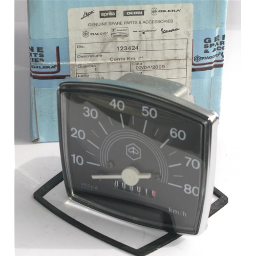 Compteur kilométrique PIAGGIO d'origine pour VESPA 50 SPECIAL - ro 123424