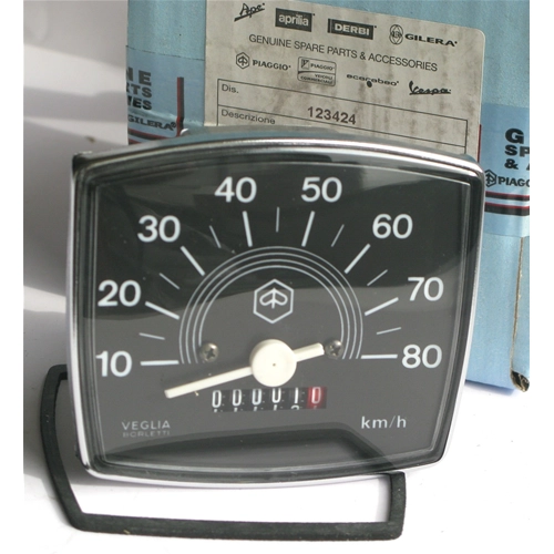 Compteur kilométrique PIAGGIO d'origine pour VESPA 50 SPECIAL - ro 123424