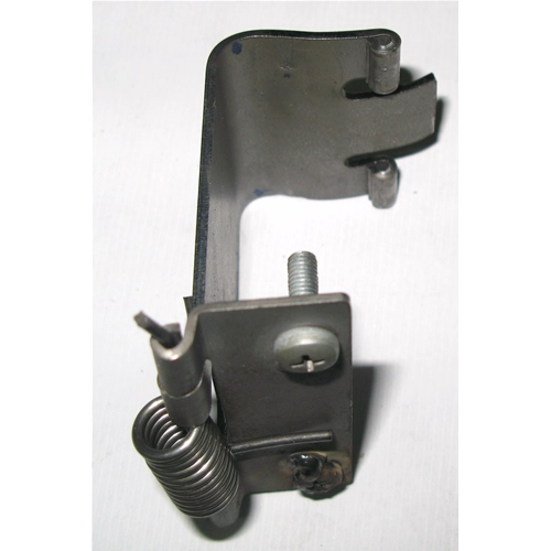 Hinge with spring for rear tool compartment door for VESPA GS 160 first series