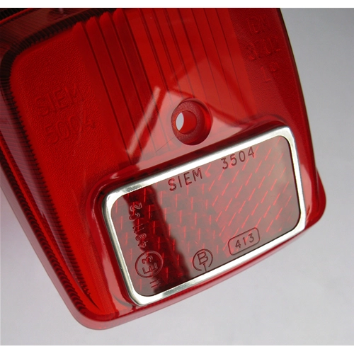Luz trasera roja SIEM con reflector para VESPA 50 NLR
