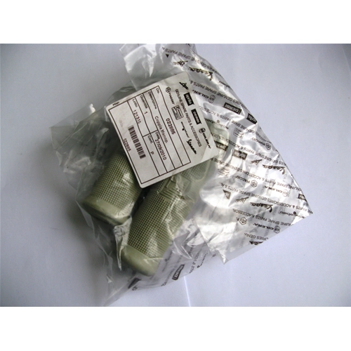 Pair of gray PIAGGIO grips for VESPA 150 VL1T VL2T STRUZZO 150 GS VS1T external cables ro 022885