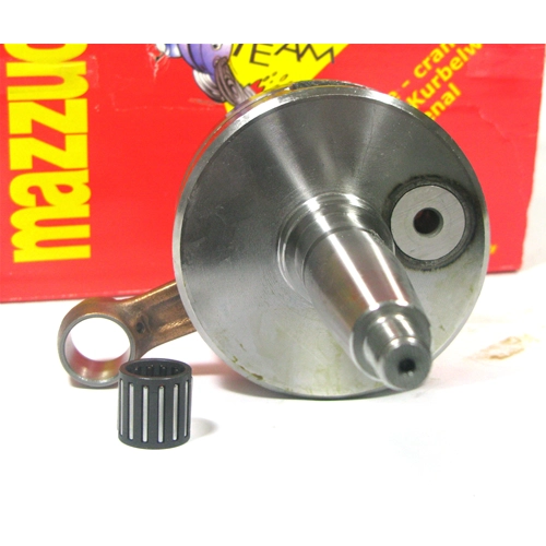 Cigüeñal MAZZUCCHELLI AMT 080 para LAMBRETTA DL 125 150 200. Carrera 58 mm. Distancia entre bielas 107 mm.