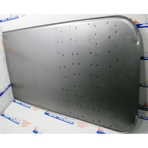 Heavy duty footrest plate, 90cm long, for VESPA 125cc low headlight wand V1T > V15T from 1947 to 1950