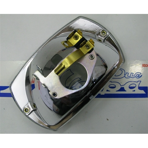 Rectangular halogen headlight assembly for VESPA 50 SPECIAL ELESTAR ro 126648 166694 1266695 123518 191192