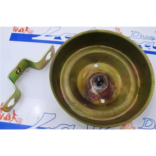 Tapa de copa dorada vintage ULMA FRANCE LEPROTTO de 8" para llanta de VESPA