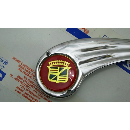ULMA France Leprotto embellecedores decorativos de aluminio para marcos de VESPA 125 150 160 180 200 (par para ambos lados, encima del capó)