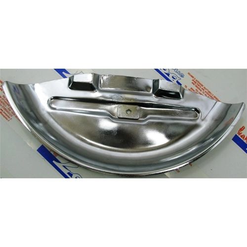 Housse de protection de roue de secours pour VESPA 160 GS, 180 SS, adaptable aux VESPA 180, 200 Rally et 125 TS, en acier inoxydable, référence 057089, pour roues de 10 pouces.