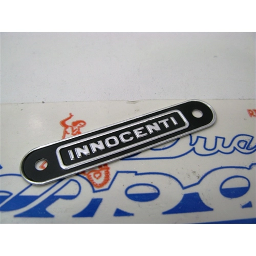 INNOCENTI metal plate for LAMBRETTA 50 125 150 175 200 saddle