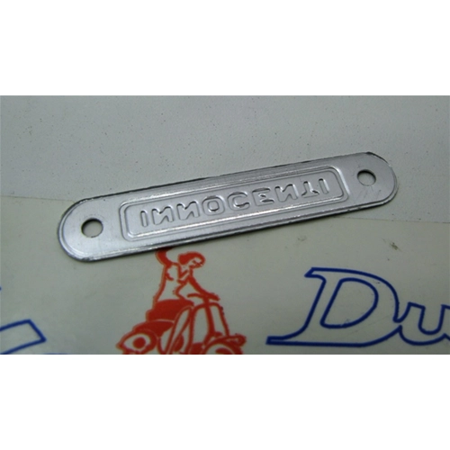 INNOCENTI metal plate for LAMBRETTA 50 125 150 175 200 saddle