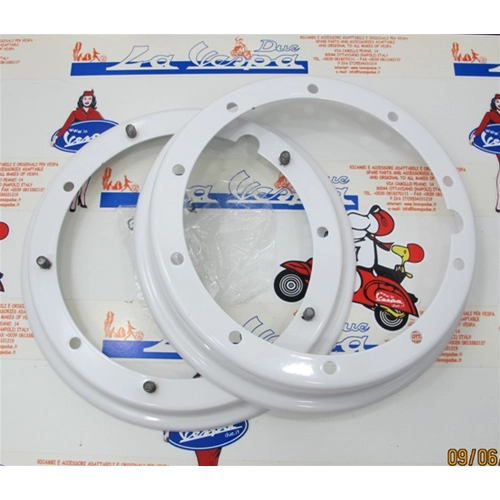 Llanta pintada de blanco 350 10" para VESPA 50 VESPA PX SPRINT ro 084631 0846315 5800010