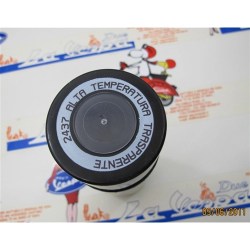 Peinture émail transparente haute température en aérosol pour échappements 400 ml pour VESPA