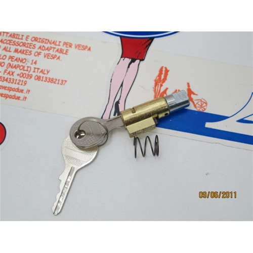 Bloqueo de dirección largo para VESPA 50 90 125 150 200 tipo Neiman 4 mm
