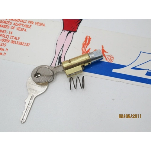 Bloqueo de dirección largo para VESPA 50 90 125 150 200 tipo Neiman 4 mm