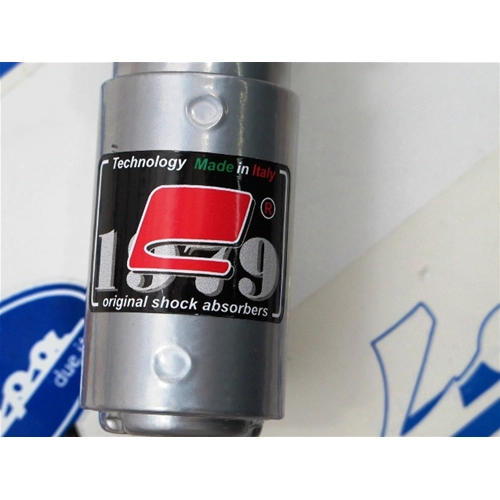 CARBONE front shock absorber for VESPA 125 150 200 PX PE ARCOBALENO T5 sporty adjustable 3 positions all grey