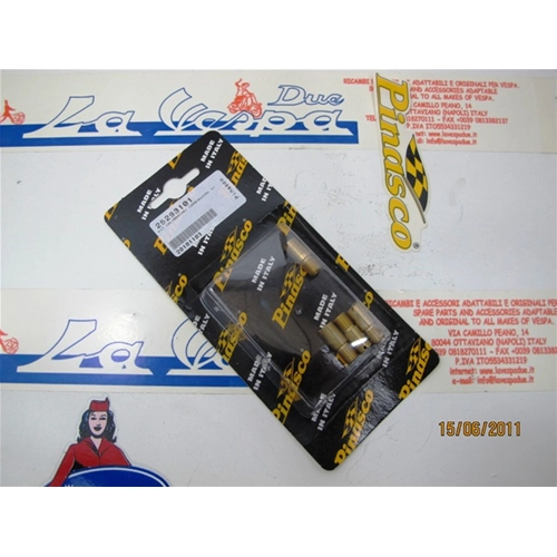 OFFRE SPÉCIALE PINASCO 25293101 Kit de calibration pour carburateurs SI pour VESPA 125 150 160 180 200