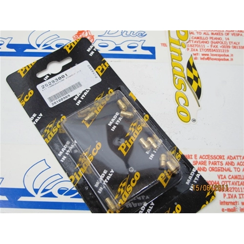 Kit de surtidores de carburador PINASCO 25293001 para puesta a punto de 213 215 225 para VESPA PX PE ARCOBALENO COSA 200 80 125 150 SPRINT GT GTR VBB VNB