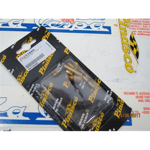 Kit de carburateur PINASCO 25293000 pour réglage de la carburation 177 pour VESPA VNB VBB VBA TS GT SPRINT VELOCE PX PE ARCOBALENO COSA 125 150