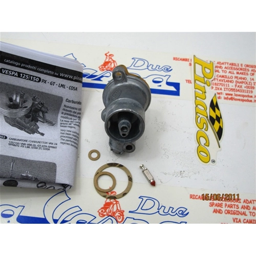 Tapa del carburador PINASCO 25293102 para carburadores SI para VESPA 125 150 160 180 200