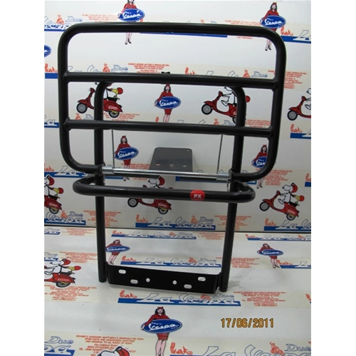 Portaequipajes trasero negro para VESPA PX PE PX con freno de disco ro 610270M