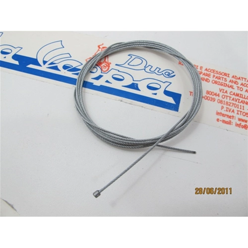 Soft braid throttle cable with cylinder for all VESPA LAMBRETTA