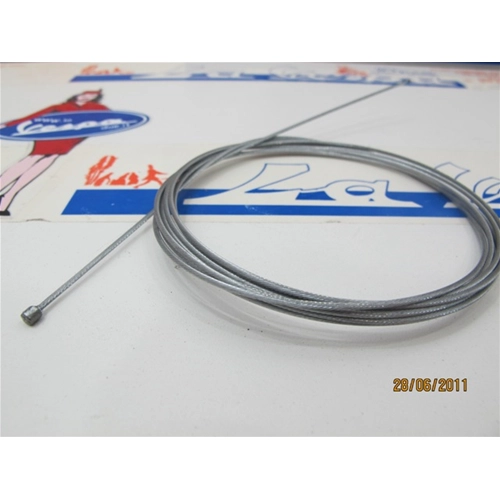 Câble d'accélérateur avec cylindre pour VESPA LAMBRETTA tous modèles 50, 90, 125, 150, 160, 180 et 200