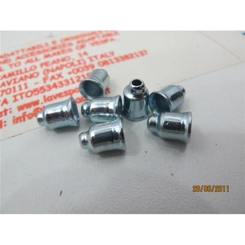 10 aluminum sheaths, 5 mm thick, internally printed for VESPA