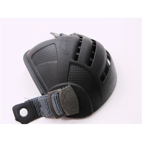 Masque jet noir avec filtre et système de dégagement rapide pour casques GIVI, taille unique pour Vespa Lambretta.