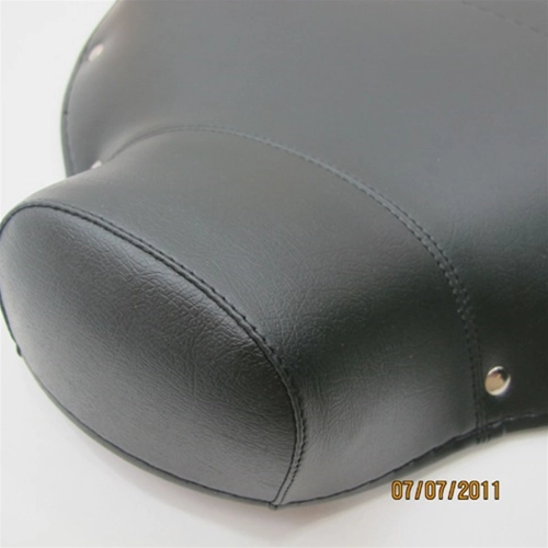FUNDA DE ASIENTO AZUL OSCURO PARA VESPA 125 U VU1T VN COMPLETA CON PLACA DE ÁGUILA