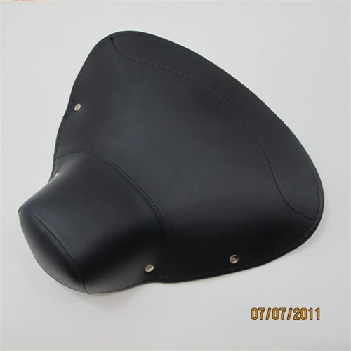 Housse de selle bleu foncé avec trous pour poignées, 17,5 cm, pour Vespa 150 VL1/2/3T VB1T ou 610220M