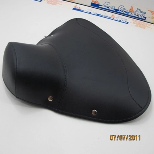 Housse de selle bleu foncé avec trous pour poignées, 17,5 cm, pour Vespa 150 VL1/2/3T VB1T ou 610220M