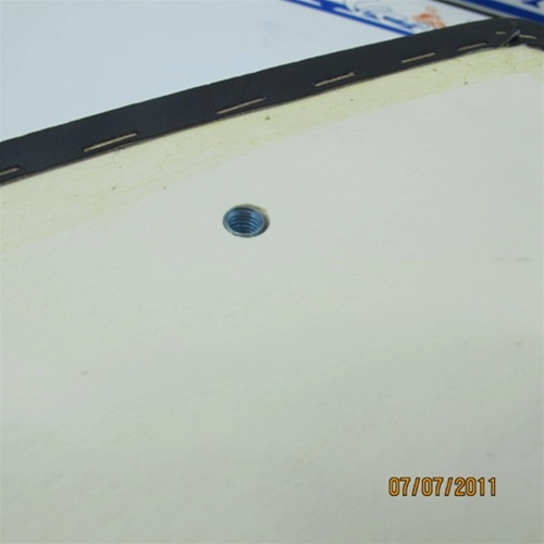 Cojín trasero AZUL para VESPA 125 V1T > V15T Varilla de la caja de cambios o 011521