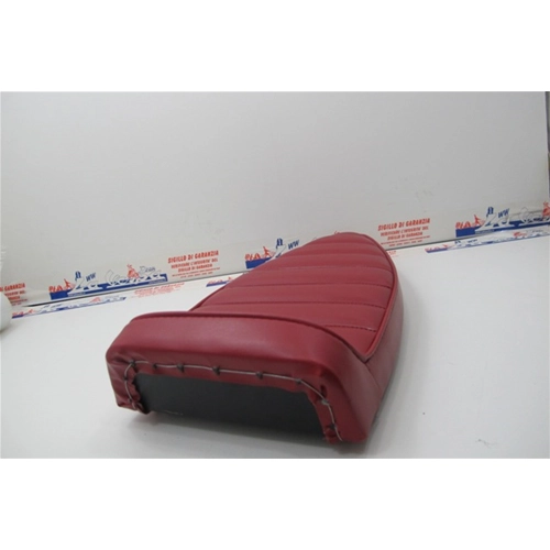 Accesorios de cojín rojo pompeyano para respaldo alto para todas las VESPA PX