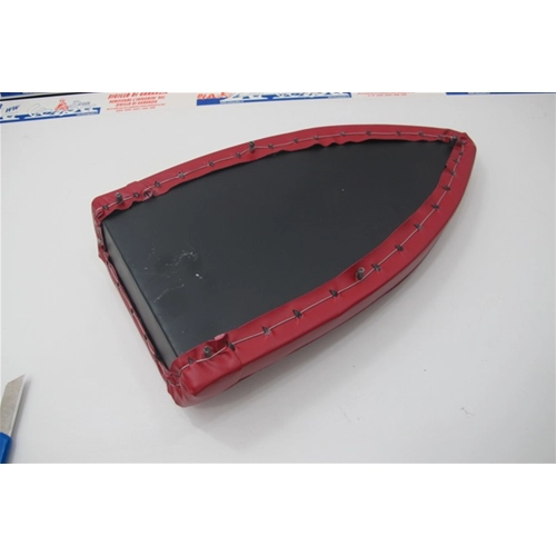 Accesorios de cojín rojo pompeyano para respaldo alto para todas las VESPA PX