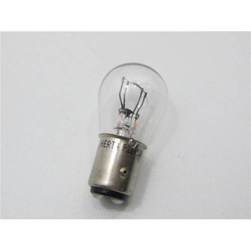 Bombilla de luz de freno HERT S25 BAY15D de 6 voltios y 3/15 W con casquillo BAY15D para luz de freno y faros bipolares Swan de VESPA 50 90 NLR SPECIAL ET3 PRIMAVERA