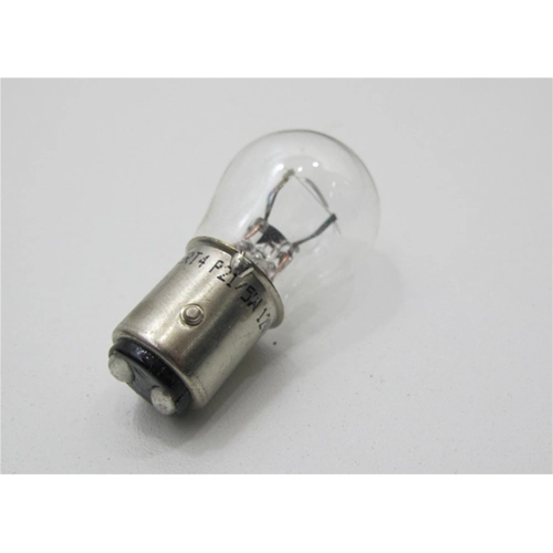 Bombilla de luz de freno HERT S25 BAY15D de 6 voltios y 3/15 W con casquillo BAY15D para luz de freno y faros bipolares Swan de VESPA 50 90 NLR SPECIAL ET3 PRIMAVERA