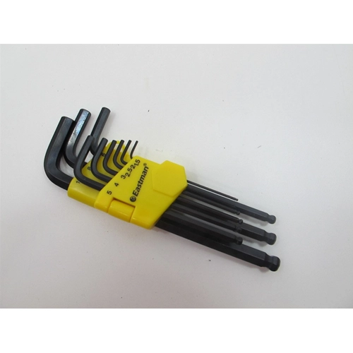 Kit de 9 clés hexagonales pour toutes les Vespa 50, 90, 125, 150, 160, 180 et 200.