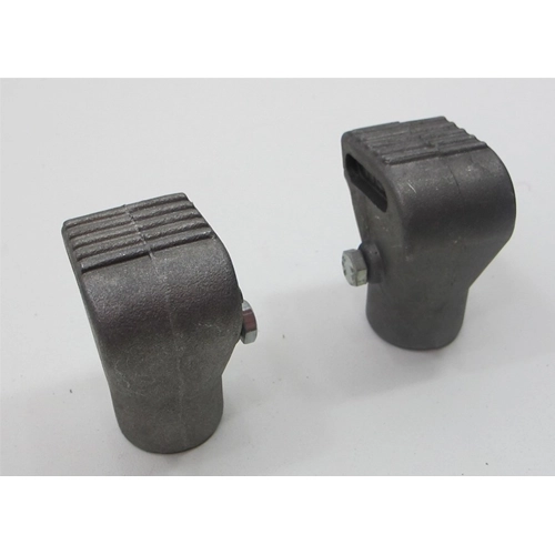 Sandgestrahlte Aluminium-Standfüße für VESPA PX PE T5 PK COSA, Durchmesser 22 mm
