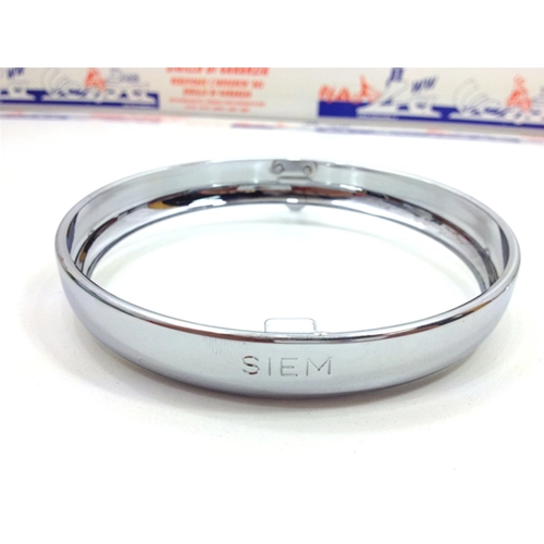 SIEM headlight ring frame Ø 105 mm for VESPA 125 VN1T VN2T low headlight ro 1R000195 026009