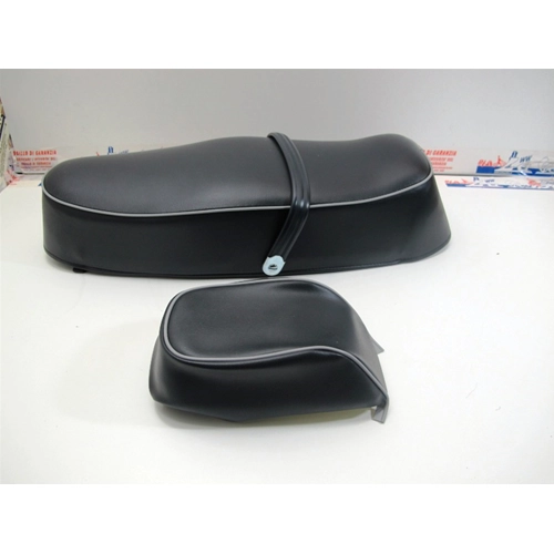 Sillín azul oscuro completo con armazón y funda para VESPA 50 90 SS SUPER SPRINT