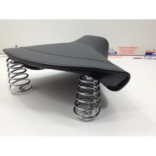 Asiento delantero completo con armazón y funda verde para VESPA 125 V30 V31T V32T V33T ALLSTATE con matrícula AQUILA CONTINENTALE de 1951 a 1953.