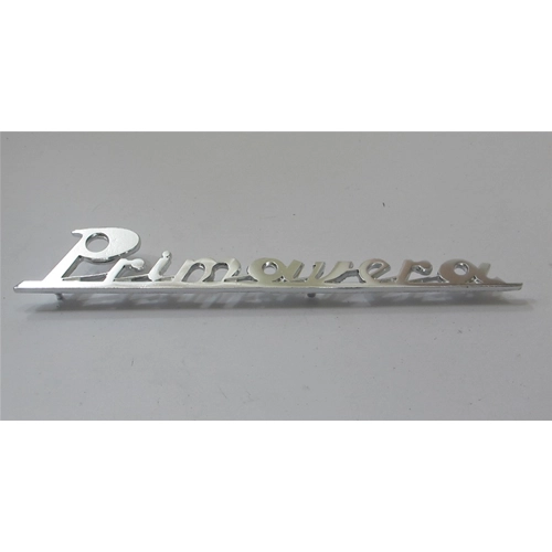 Heckbeschriftung aus Aluminium, 160 mm lang, für VESPA 125 PRIMAVERA bis 1974 ro 151715
