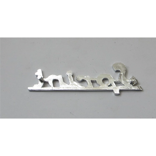 Inscription pour plaque avant, 80 mm de long, pour VESPA 150 SPRINT VELOCE VLB1T de 1967 à 1969 ro 020483