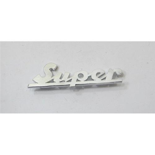 Letras para la placa frontal, 75 mm de largo, para VESPA 125 150 SUPER ro 121080