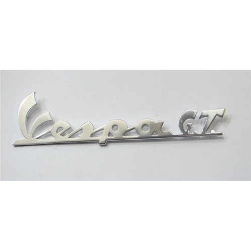 Lettrage de plaque avant, 165 mm de long, pour VESPA 125 GT R GRAN TURISMO en aluminium ro 151713